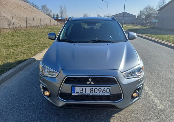 Mitsubishi ASX cena 43900 przebieg: 124200, rok produkcji 2013 z Ryglice małe 191